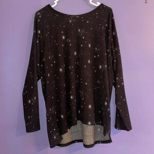 Sonoma Celestial Black Long Sleeve Shirt